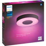 Philips White & Color Ambiance Infuse Loftlampe M, LED lys Sort