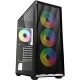 Sharkoon 4044951044115, Towerkabinet Sort