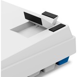 Sharkoon SKILLER SGK50 S2 PBT, Gaming-tastatur Hvid, DE-layout, Gateron G Pro 3.0 Yellow