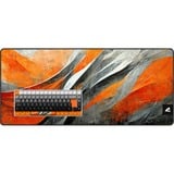 Sharkoon SKILLER SGK50 S3 Design Bundle D6, Sæt Orange/grå