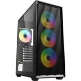 Sharkoon Towerkabinet Sort
