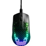 SteelSeries Aerox 3 mus Højre hånd USB Type-C Optisk 8500 dpi, Gaming mus Sort, Højre hånd, Optisk, USB Type-C, 8500 dpi, 1 ms, Sort