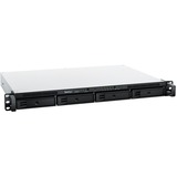 Synology RackStation RS422+ NAS & lagringsserver Stativ (1U) Ethernet LAN Sort R1600 NAS, Stativ (1U), AMD Ryzen, R1600, Sort