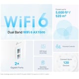 TP-Link Deco X10-4G Dual-band (2,4 GHz / 5 GHz) Wi-Fi 6 (802.11ax) Hvid 3 Intern, Router Hvid, Intern, Mesh-router, 190 m², Dual-band (2,4 GHz / 5 GHz), Wi-Fi 6 (802.11ax)