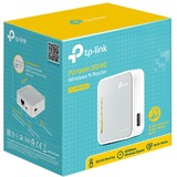 TP-Link TL-MR3020 trådløs router Hurtigt ethernet Enkelt band (2,4 GHz) 3G grå/Hvid, Wi-Fi 4 (802.11n), Enkelt band (2,4 GHz), Ethernet LAN, 3G, 3G, Bordplade router, Detail