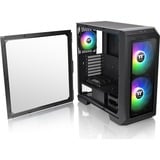 Thermaltake CA-1P6-00M1WN-00, Towerkabinet Sort