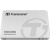 Transcend SSD220Q 2.5" 2000 GB Serial ATA III QLC 3D NAND, Solid state-drev 2000 GB, 2.5", 550 MB/s