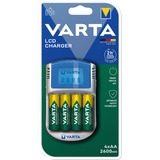 Varta -POWERLCD Batteriopladere Nikkel-Metalhydrid (NiMH), AA, AAA, 4 stk, Batterier inkluderet