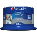 Verbatim 43812 blank Blu-ray disk BD-R 25 GB 50 stk, Blu-ray-diske 25 GB, BD-R, Spindel, 50 stk