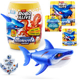ZURU Robo Alive Deep Sea Monster Surprise, Spil figur Robo Alive Deep Sea Monster Surprise, Dreng/Pige, 5 År, Lyseffekter