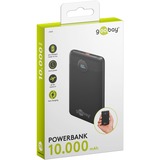 goobay 65868, Power Bank Sort