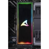 ALTERNATE AGP-WINDOW-INT-14, Gaming PC Sort/gennemsigtig