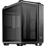 ASUS TUF Gaming GT502 Midi Tower Sort, Towerkabinet Sort, Midi Tower, PC, Sort, ATX, micro ATX, Mini-ITX, Spil, 16,3 cm