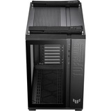 ASUS TUF Gaming GT502 Midi Tower Sort, Towerkabinet Sort, Midi Tower, PC, Sort, ATX, micro ATX, Mini-ITX, Spil, 16,3 cm