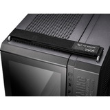 ASUS TUF Gaming GT502 Midi Tower Sort, Towerkabinet Sort, Midi Tower, PC, Sort, ATX, micro ATX, Mini-ITX, Spil, 16,3 cm