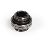 Alphacool ES dobbeltnippel stikbar G1/4 udv. til G1/4 udv. drejelig Sort