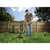 BLACK+DECKER ST1823 Sort, Orange, Rød, Sølv Batteridrevet, Græs trimmer Orange/Sort, 9000 rpm, Sort, Orange, Rød, Sølv, 25 cm, 90 dB, 76 dB, 9 m/s²