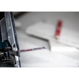 Bosch T 141 HM Stiksavklinger Karbid 2 stk Stiksavklinger, Cement fiberpanel, Glasfiber forstærket plastik, Gipsplade, Karbid, Sort, Rød, Rustfrit stål, 4,3 mm, 5 cm