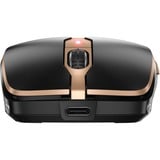 CHERRY DW 9100 SLIM tastatur Mus inkluderet Universel RF trådløs + Bluetooth QWERTY US engelsk Sort, Desktop sæt Sort/Bronze, EU-layout (antal), SX teknologi, Trådløs, RF trådløs + Bluetooth, QWERTY, Sort, Mus inkluderet