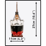 COBI RMS Titanic 1:300, Bygge legetøj 