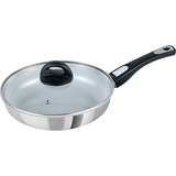 Cerafit Stegepande rustfrit stål/grå