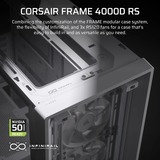 Corsair FRAME 4000D RS, Towerkabinet Hvid