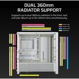 Corsair FRAME 4000D RS, Towerkabinet Hvid