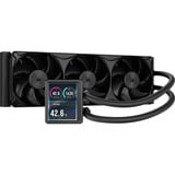 Corsair NAUTILUS II 360 RS LCD Flydende CPU-køler, Vandkøling Sort