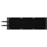 Corsair NAUTILUS II 360 RS LCD Flydende CPU-køler, Vandkøling Sort