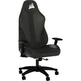 Corsair TC70 REMIX Polstret sæde Polstret ryglæn, Spil pladser Sort, Polstret sæde, Polstret ryglæn, Sort, Sort, Stof, Imiteret læder, Polyurethan, Stof, Imiteret læder