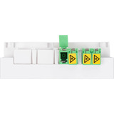 Digitus FTTH kabinet med 2 x LC/APC DX koblinger med shutter, Boliger Hvid