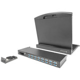 Digitus Modulært KVM-switch 16-port VGA opgraderingssæt, KVM-switchen Sort