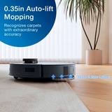 ECOVACS Støvsuger robot Sort