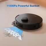 ECOVACS Støvsuger robot Sort