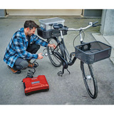 EINHELL Batteri-kuffertkompressor TE-AC 36/8 Li OF Set - Solo, 36 Volt (2x18V) Rød