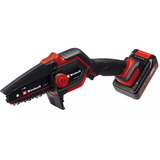 EINHELL Power X-Change Akku-grensav GE-PS 18/15 Li Bag Kit, 18Volt Sort/Rød
