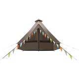 Easy Camp Vaulen Tipi, til 7 personer, Telt Brown