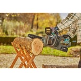 GARDENA Batteridrevet kædesav PowerSaw 250/18V P4A Klar-til-brug sæt, Motorsav grå/Turkis