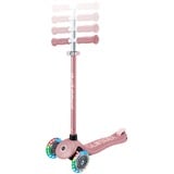 GLOBBER Primo Plus Lights inkl. hjelm, Scooter Rosa/Pink