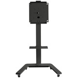 HAGOR BrackIT Rotate 165,1 cm (65") Sort Gulv, Mount Sort, Fritstående, 45 kg, 116,8 cm (46"), 165,1 cm (65"), 400 x 400 mm, Sort