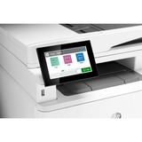 HP LaserJet Enterprise MFP M430f, Sort og hvid, Printer til Virksomhed, Print, kopiering, scanning, fax, 50-arks ADF; Tosidet print; Tosidet scanning; Fremadvendt USB-print; Kompakt størrelse; Energibesparende; Stærk sikkerhed, Multifunktionsprinter grå/Sort