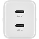 Intenso Power Adapter W40CC GaN, Oplader Hvid
