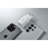 Intenso Power Adapter W40CC GaN, Oplader Hvid