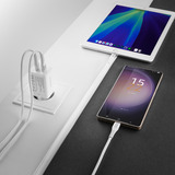 Intenso Power Adapter W40CC GaN, Oplader Hvid