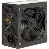 Inter-Tech ArgusNT BPS-500 enhed til strømforsyning 500 W 20+4 pin ATX ATX Sort, PC strømforsyning Sort, 500 W, 100 - 240 V, 47 - 63 Hz, 7/3.5 A, 100 W, 420 W