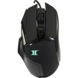 Inter-Tech KC-3000, Desktop sæt Sort, DE-layout