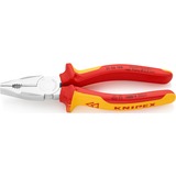 KNIPEX 01 06 190 tang Lineman's tænger, Kombination tænger Rød/Gul, Lineman's tænger, Krom-vanadium-stål, Plast, Rød/Orange, 19 cm, 320 g