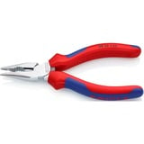 KNIPEX 08 25 145 tang Nåletang, Kombination tænger Rød/Blå, Nåletang, Stål, Plast, Blå/rød, 14,5 cm, 145 g