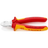 KNIPEX KP-1426160 Kabelstrippere, Skære tang Rød/Gul, Beskyttende isolering, 216 g, Rød, Gul