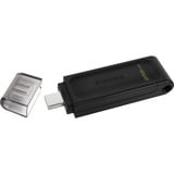 Kingston DataTraveler 70 256 GB, USB-stik Sort